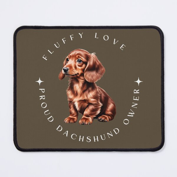 Item preview, Proud dachshund owner red dog puppy cute dog mom dad designed and sold by SoulfulT.