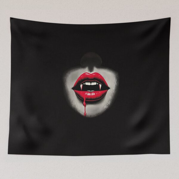 Item preview, dripping blood kiss designed and sold by czarnyfeniks.
