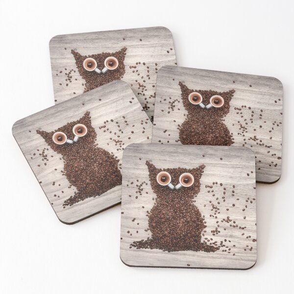 Item preview, Night owl on wood designed and sold by Elianne Turennout.