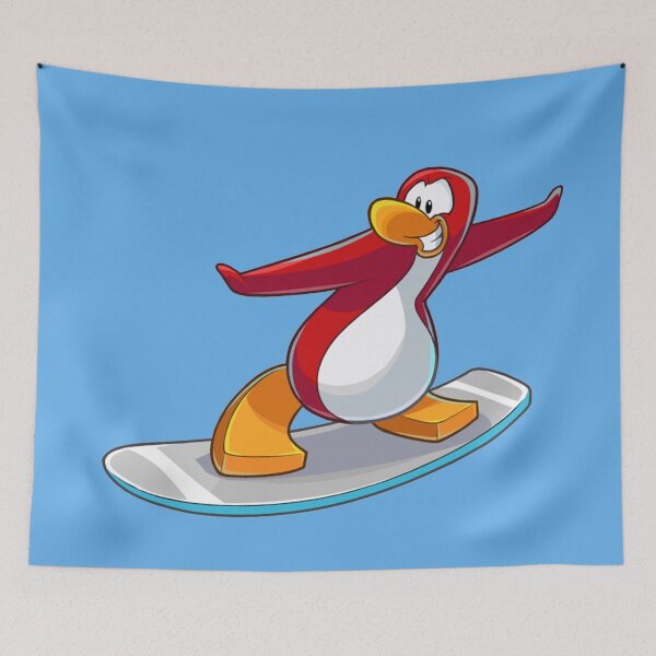 Item preview, Surfing Club Penguin Meme  designed and sold by Farmland.