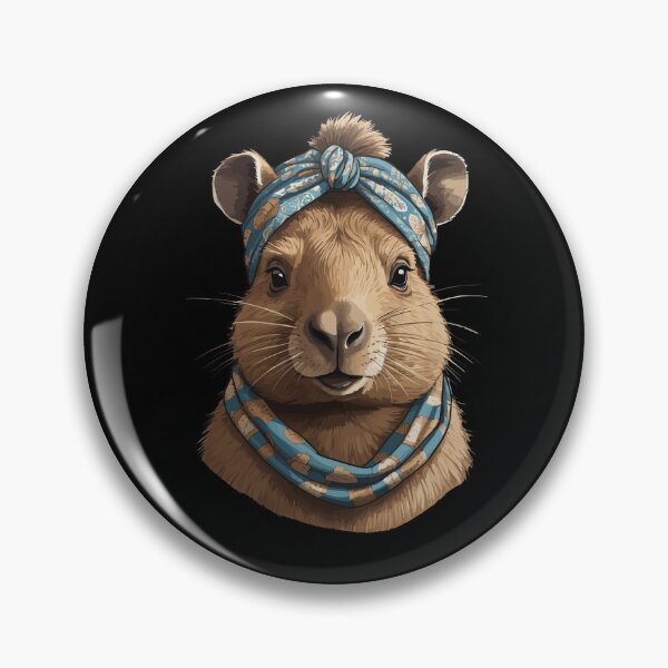 Item preview, Funny Capymama capybara mother designed and sold by LuminOrb.