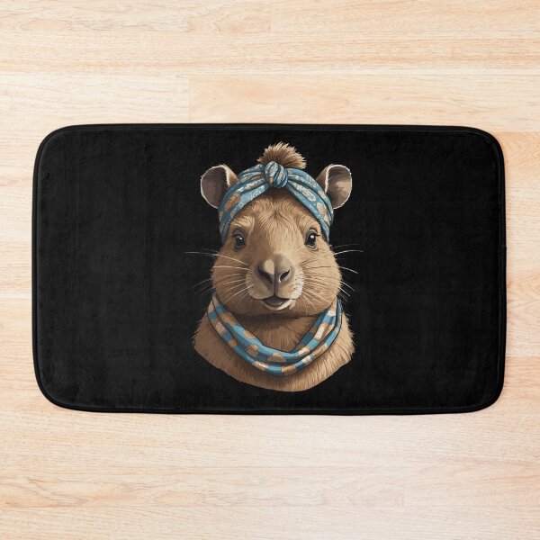 Item preview, Funny Capymama capybara mother designed and sold by LuminOrb.