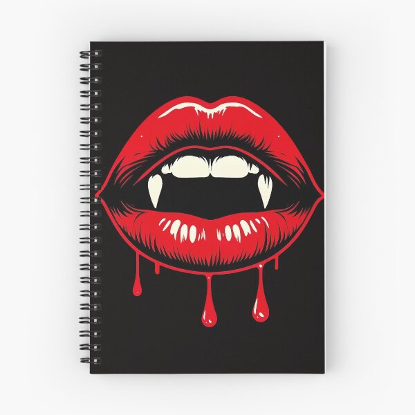 Item preview, dripping blood kiss designed and sold by czarnyfeniks.