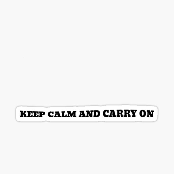 Item preview, keep calm and carry on designed and sold by good1TEMSshop.