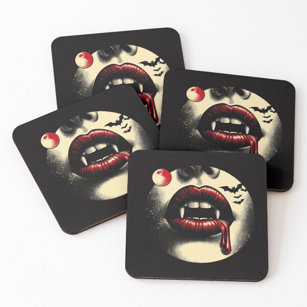 Item preview, dripping blood kiss designed and sold by czarnyfeniks.
