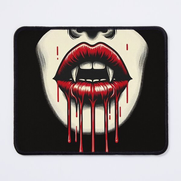 Item preview, dripping blood kiss designed and sold by czarnyfeniks.