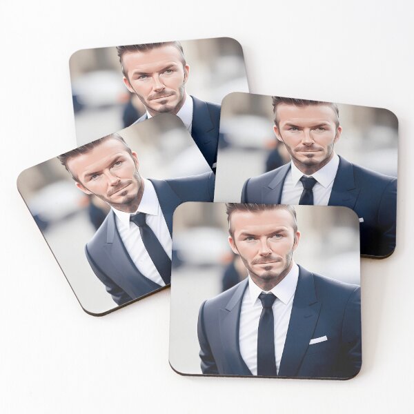 Item preview, David Robert Joseph Beckham Throw Pillow designed and sold by KariannWilkin.