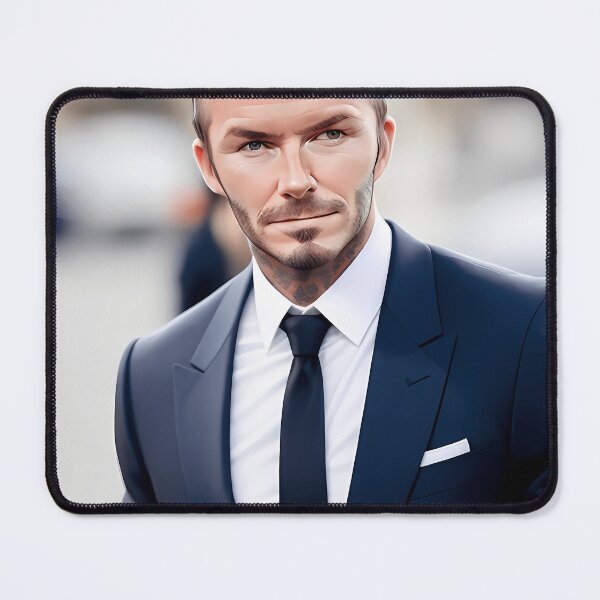 Item preview, David Robert Joseph Beckham Throw Pillow designed and sold by KariannWilkin.