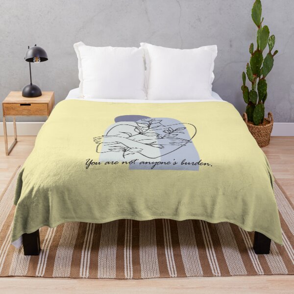 Item preview, You are not anyone's burden (blue tone) designed and sold by PriestArt.