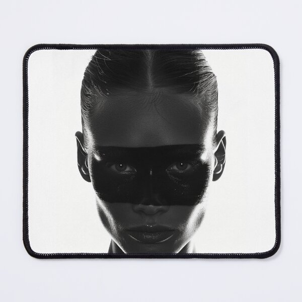Item preview, Noir Mystique Woman's Abstract Face designed and sold by RevivalPopShop.