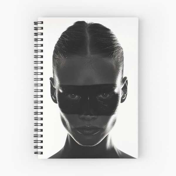 Item preview, Noir Mystique Woman's Abstract Face designed and sold by RevivalPopShop.