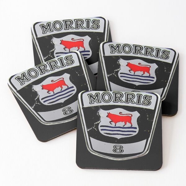 Aperçu de l'œuvre  Insigne de calandre de voiture classique Morris 8 créée et vendue par ChelseAnderso.