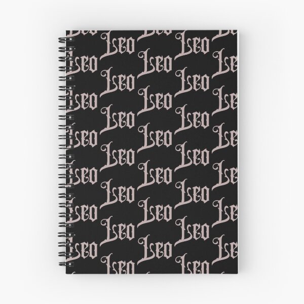 Item preview, Gothic Lettering Leo Zodiac Sign designed and sold by Hellofriendco.