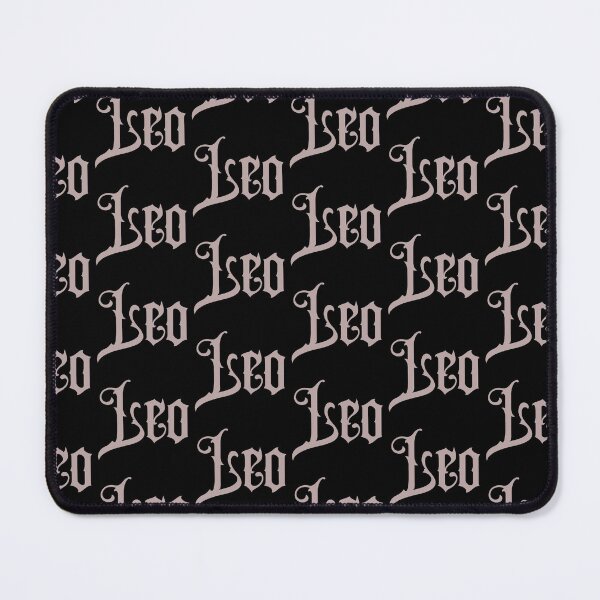 Item preview, Gothic Lettering Leo Zodiac Sign designed and sold by Hellofriendco.
