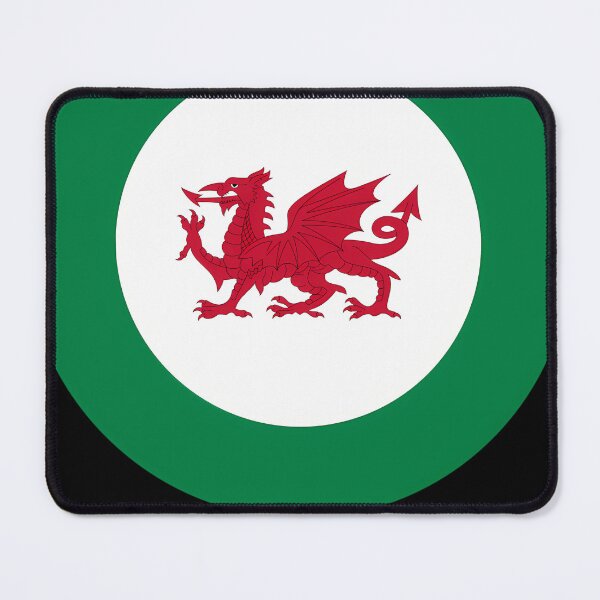 Item preview, Welsh Dragon Retro Mod Roundel designed and sold by KarelleHand.