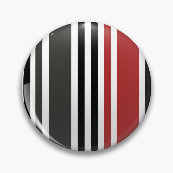 Item preview, Red Black Grey Vertical Stripes Pattern  designed and sold by Nisha Prabhu.