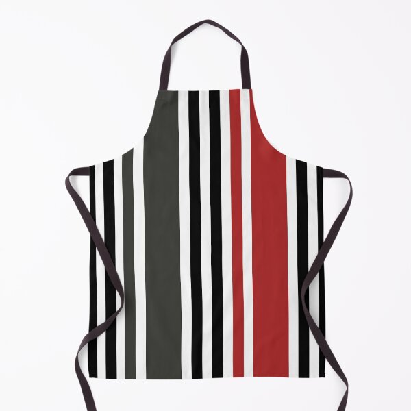 Item preview, Red Black Grey Vertical Stripes Pattern  designed and sold by Nisha Prabhu.