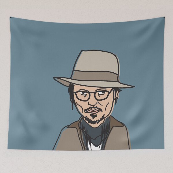 Item preview, Johnny Depp Portraits in Weirdtual Reality designed and sold by Weirdtual.