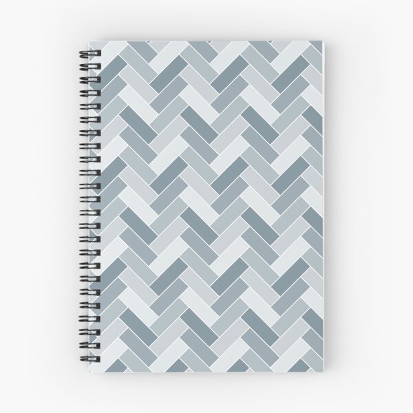 Item preview, Geometric Pattern: Herringbone Alt: Bluestone designed and sold by Red Wolf.
