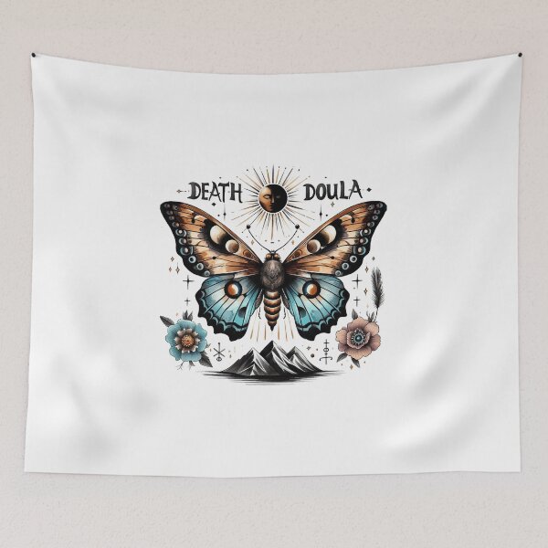 Item preview, Death Doula, Tattoo Butterfly death doula designed and sold by maximinano100k.