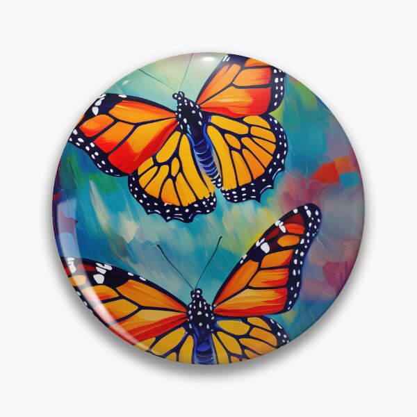 Item preview, Colorful Monarch Butterfly Lover Insect Art designed and sold by Blok45.