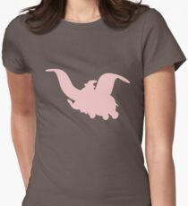 Millennial Pink Don't Just Fly Soar Women's Fitted T-Shirt