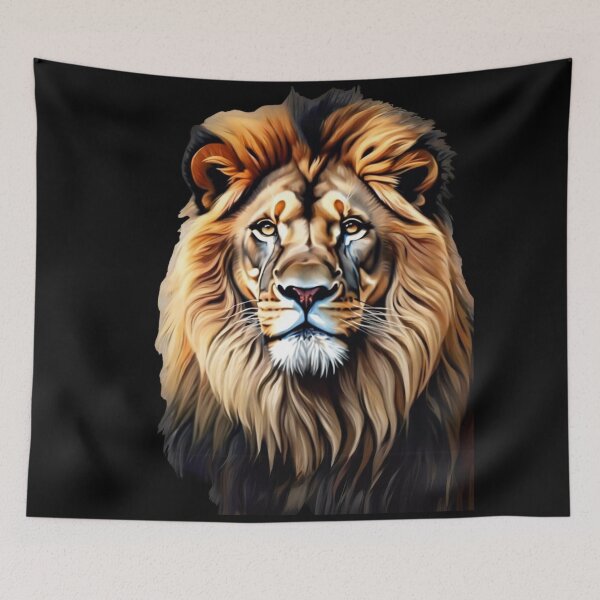 Item preview, Majestic Male Lion designed and sold by NiftyTees.