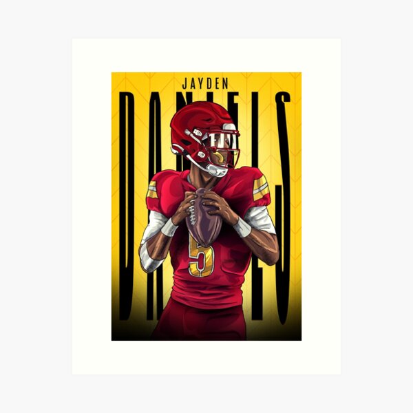 Artikel-Vorschau von Jayden Daniels NFL, designt und verkauft von EthycalWarrior.