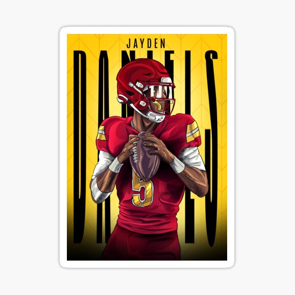 Item preview, Jayden Daniels NFL designed and sold by EthycalWarrior.