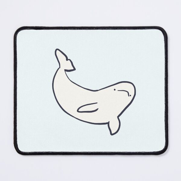 Item preview, Cute Beluga Whale art designed and sold by Mayarart.