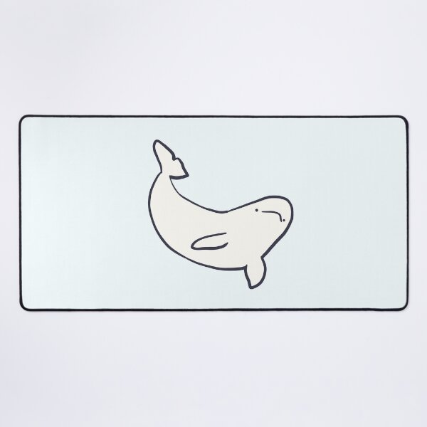 Item preview, Cute Beluga Whale art designed and sold by Mayarart.