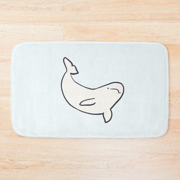 Item preview, Cute Beluga Whale art designed and sold by Mayarart.
