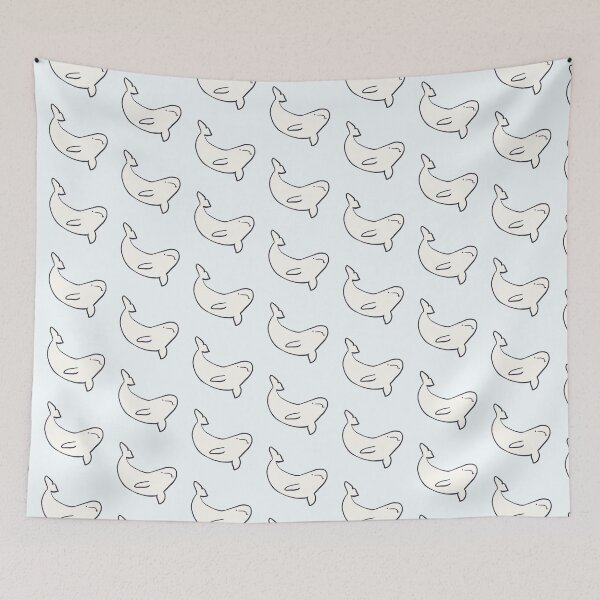 Item preview, Cute Beluga Whale art designed and sold by Mayarart.