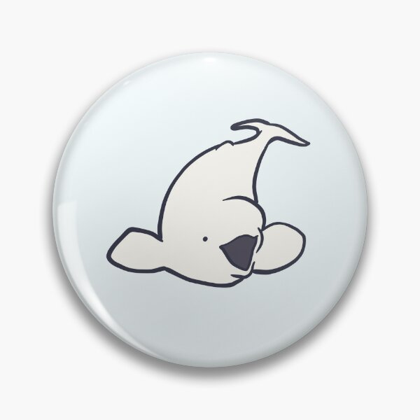Item preview, Beluga Whale art designed and sold by Mayarart.