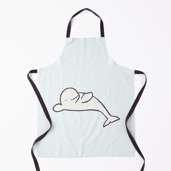 Item preview, Beluga Whale illustration designed and sold by Mayarart.