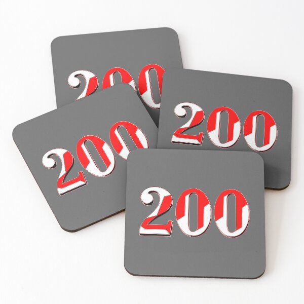 Item preview, number two hundred digit 200 order sequence team member age designed and sold by 4rpixs.