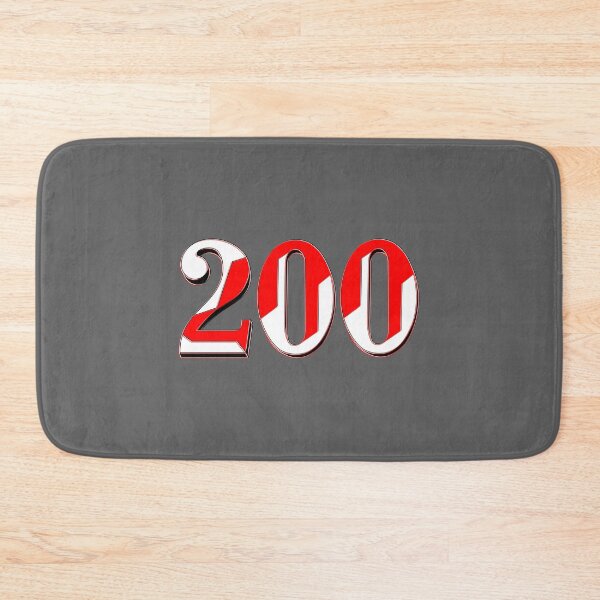 Item preview, number two hundred digit 200 order sequence team member age designed and sold by 4rpixs.