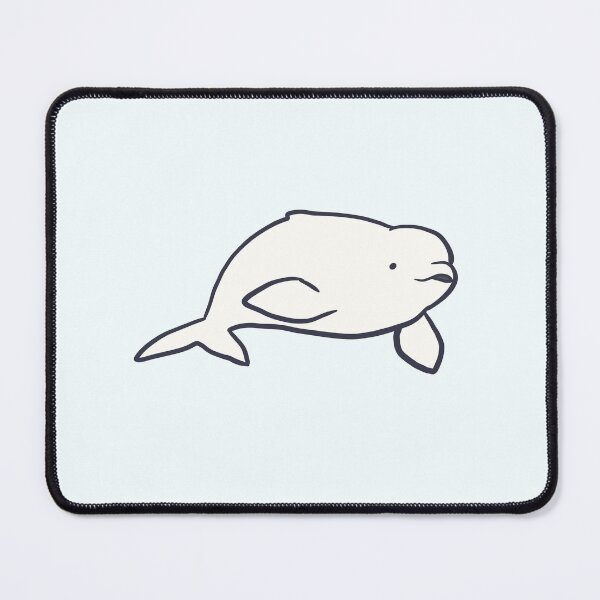 Item preview, Cartoon Beluga Whale designed and sold by Mayarart.