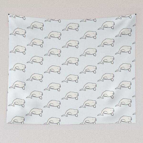 Item preview, Cartoon Beluga Whale  designed and sold by Mayarart.