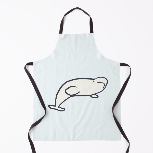Item preview, Cute Beluga Whale illustration designed and sold by Mayarart.