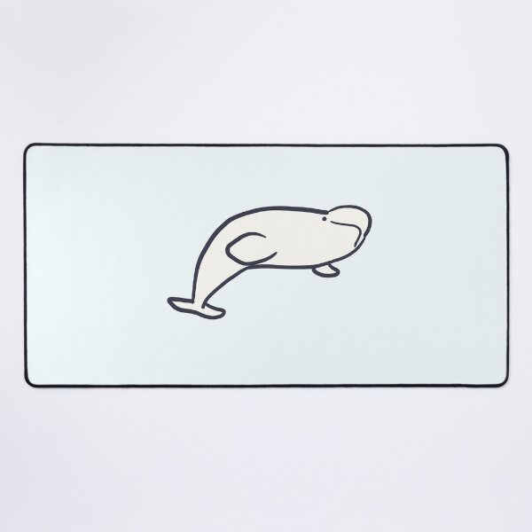 Item preview, Cute Beluga Whale illustration designed and sold by Mayarart.