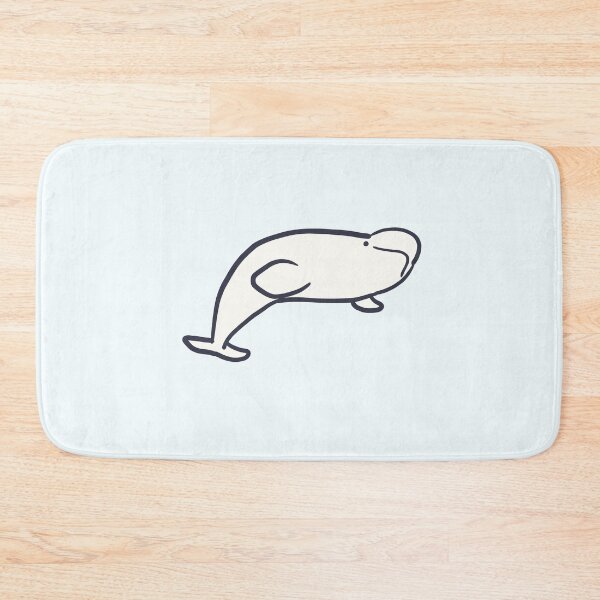 Item preview, Cute Beluga Whale illustration  designed and sold by Mayarart.