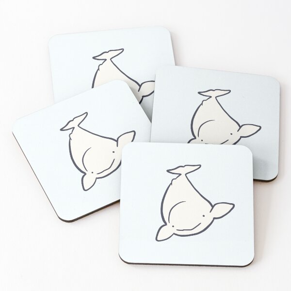 Item preview, Beluga Whale illustration  designed and sold by Mayarart.