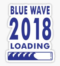 Blue Wave 2018 Loading Sticker