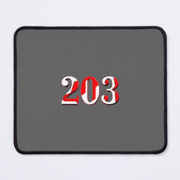 Item preview, number two hundred and three digit 203 order sequence team member age designed and sold by 4rpixs.