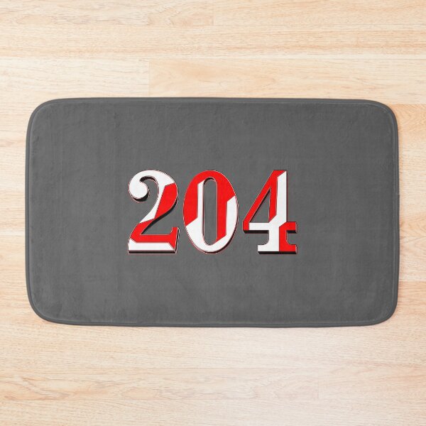 Item preview, number two hundred and four digit 204 order sequence team member age designed and sold by 4rpixs.