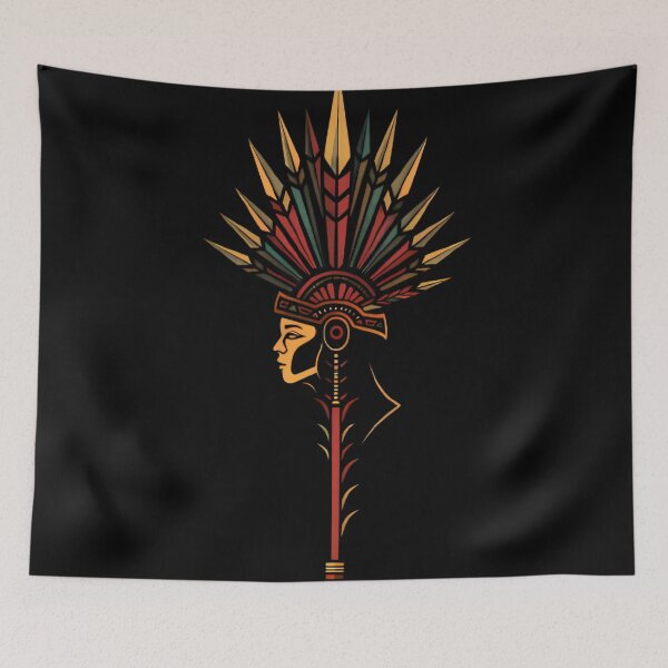 Item preview, "South American logo with spear". designed and sold by Art-Vortex-fr.
