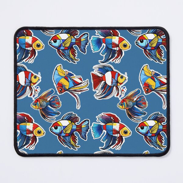 Item preview, Beta fish stickers designed and sold by VickyJo111.