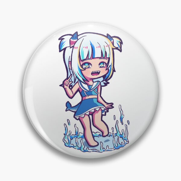 Item preview, Gawr Gura Summer Swimsuit Sailor Shark vtuber outfit designed and sold by MilkTeaMari.