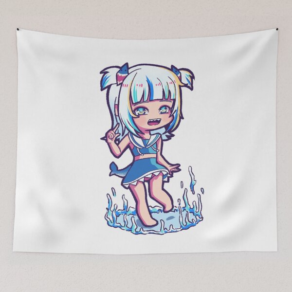 Item preview, Gawr Gura Summer Swimsuit Sailor Shark vtuber outfit designed and sold by MilkTeaMari.